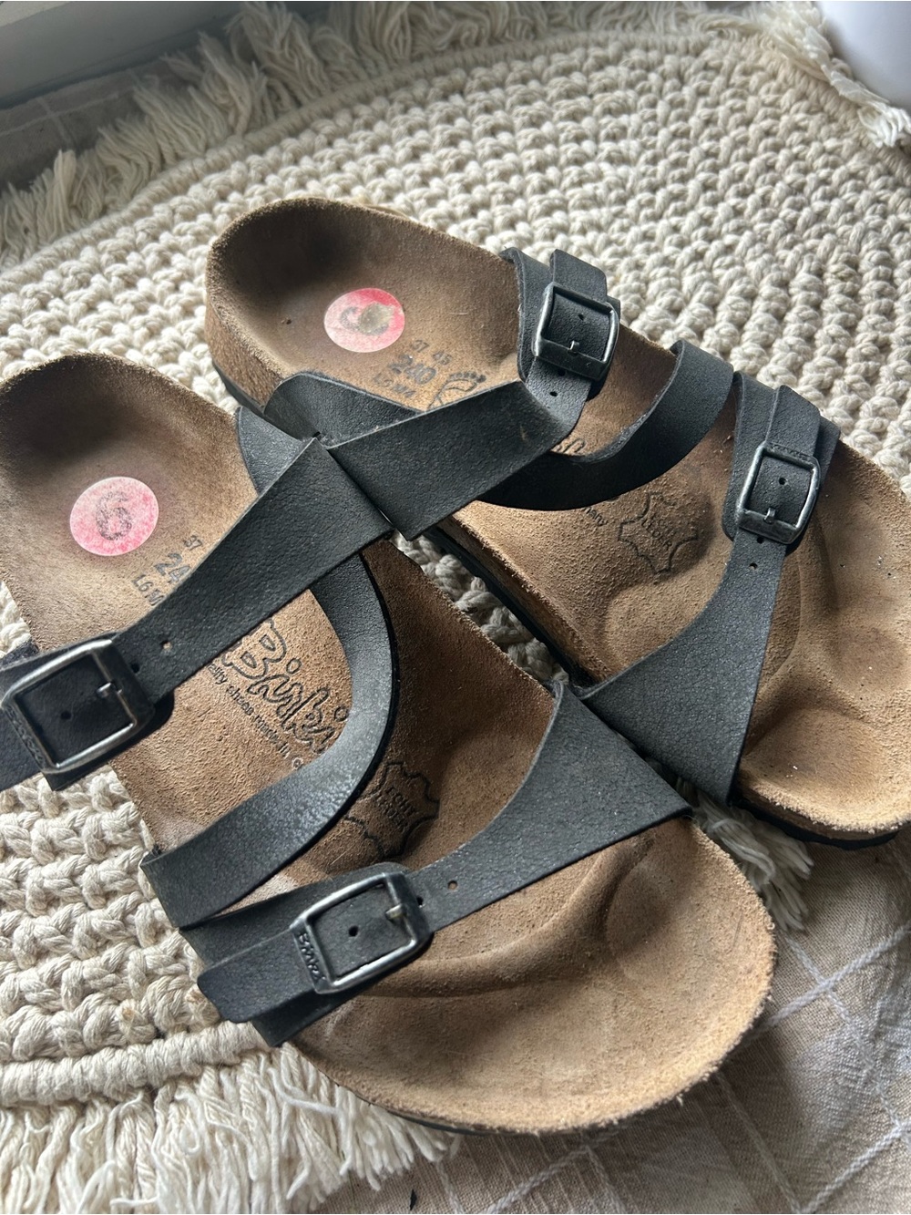 Birkenstocks size 37